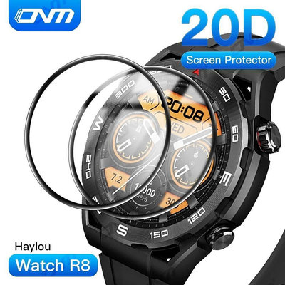 Haylou R8屏幕保護膜20D保護膜防刮膜Haylou手錶手錶R8膜