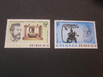 【雲品13】格林納達Grenada 1977 Sc 205-6 set MNH 庫號#BP06 19346