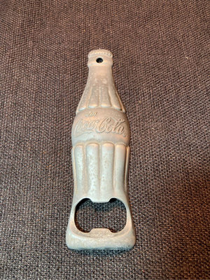 早期 可口可樂 Coca-Cola 開瓶器 長14.1公分 寬4.1公分