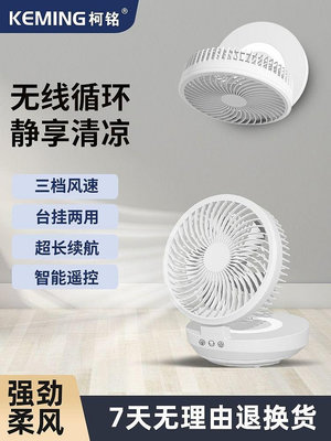 搖頭風扇壁掛小風扇家用usb辦公室電風扇折疊循環扇