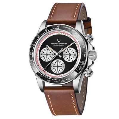 熱銷 手錶腕錶PAGANI DESIGN伯佳尼 手錶男計時碼錶多功能精鋼防水石英錶PD1676