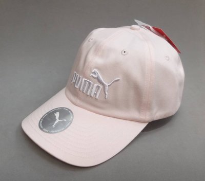 尼莫體育 PUMA 可調式 基本系列棒球帽 運動帽子 老帽 電繡 刺繡 粉色 02241616