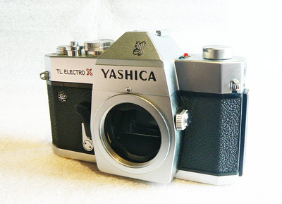 【悠悠山河】精美 M42 純機械底片單眼相機--YASHICA TL 紅X *~收藏級~* 全機保養 買入即可拍攝使用