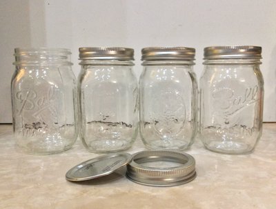※潔西卡代購※美國製造  Ball Mason Jar--480ml(16oz) 一瓶一般口徑罐
