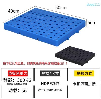 40*5cm圓孔地墊板防潮墊板可拼接組合地板增高墊50*30*10塑料板 塑膠板 卡板箱 托盤 腳墊 踏板 防潮板 貨架