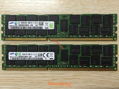 三星16G 2RX4 PC3-10600R 1333 DDR3 REG M393B2G70BH0-CH9 記憶體