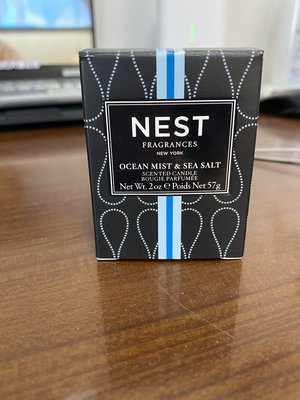 全新轉賣 NEST 紐約大豆香氛蠟燭 57g 海洋薄霧與海鹽 Ocean Mist & Sea Salt (銷售第一)
