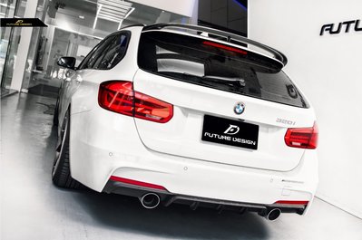 【政銓企業有限公司】BMW F31  Performance式樣 高品質 抽真空 全卡夢 尾翼 5門 旅行版 專用 現貨
