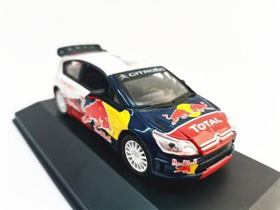 【熱賣精選】汽車模型 車模 收藏模型諾威爾 1/43 雪鐵龍C4拉力賽車合金模型 Citroen WRC #1