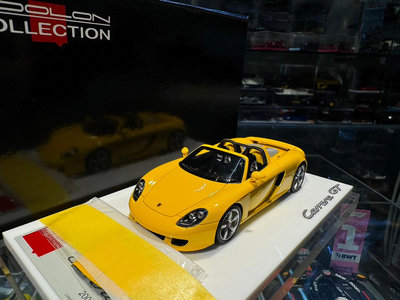 吉華@ 1/43 MakeUp EM566D Porsche Carrera GT 2004 Yellow