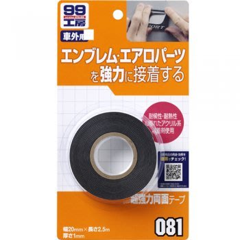 【 shich上大莊】 日本進口 SOFT99 超強力雙面膠布