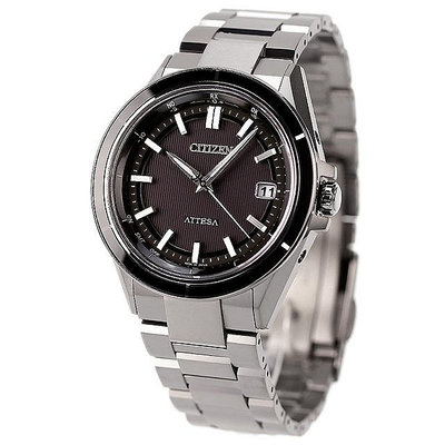 預購 CITIZEN CB3030-76E 星辰錶 手錶 40mm ATTESA 光動能 電波 黑色面盤 銀色鈦金屬錶帶 男錶女錶