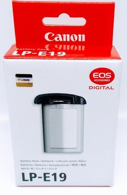 Canon LP-E19  原廠鋰電池 LPE19  適用 1DXII 1DX2 1DX3 1DX MARK II R3