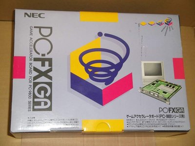 NEC PC Engine PC FX 週邊 PC-FXGA ISA/C-Bus (For PC-9800) 擴充介面卡、手把x1、遊戲 全新收藏品 出售