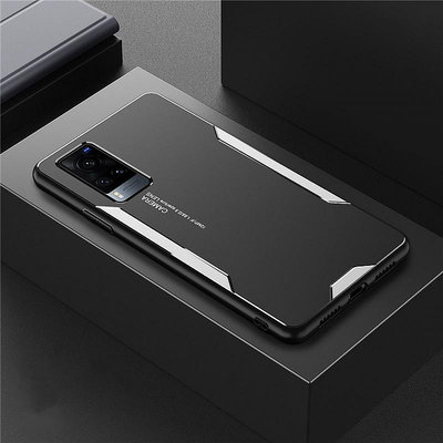 Vivo X60 Pro X70 X80 X90 Pro Plus 豪華鋁金屬磨砂金屬激光雕刻面板蓋鏡頭保護手機殼