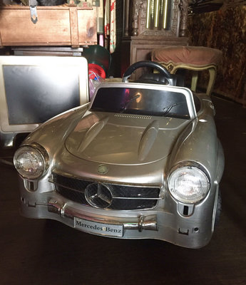 古典 賓士車 童車 玩具車 Benz 擺飾 收藏