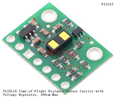 《德源科技》r)VL53L1X Time-of-Flight Distance傳感器Carrier with 電壓調節器