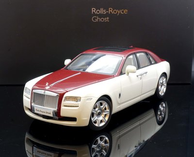 【M.A.S.H】現貨特價 Kyosho 1/18 Rolls Royce Ghost White / Red