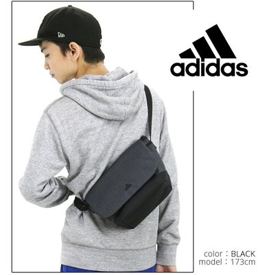【Mr.Japan】日本限定 adidas 愛迪達 肩背 側背 斜背包 包包 休閒 男女 休閒 A4 黑 灰