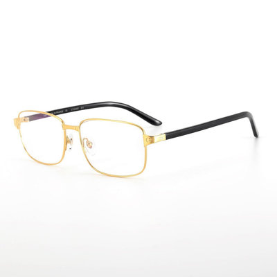 熱銷上新 純鈦眼鏡0040金色高端商務老花眼鏡架明星大牌同款鏡框平光眼鏡框