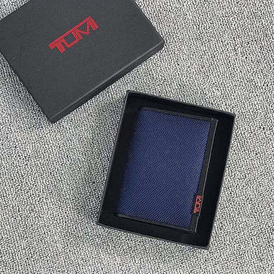 新款熱銷 Tumi 421702 五金卡包名片夾,彈道尼龍配頭層牛皮,配專柜包裝盒明星大牌同款服裝包包
