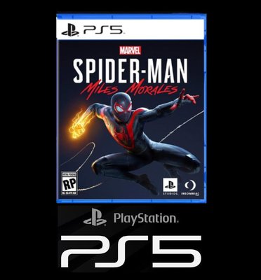 SONY PlayStation5 PS5 漫威蜘蛛人：邁爾斯摩拉斯 中文版 台灣公司貨