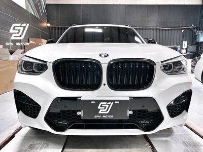 【SPY MOTOR】BMW G01 X3M樣式前保桿 水箱罩 側裙 車門版 後保桿 後下巴 尾飾管 PP材質