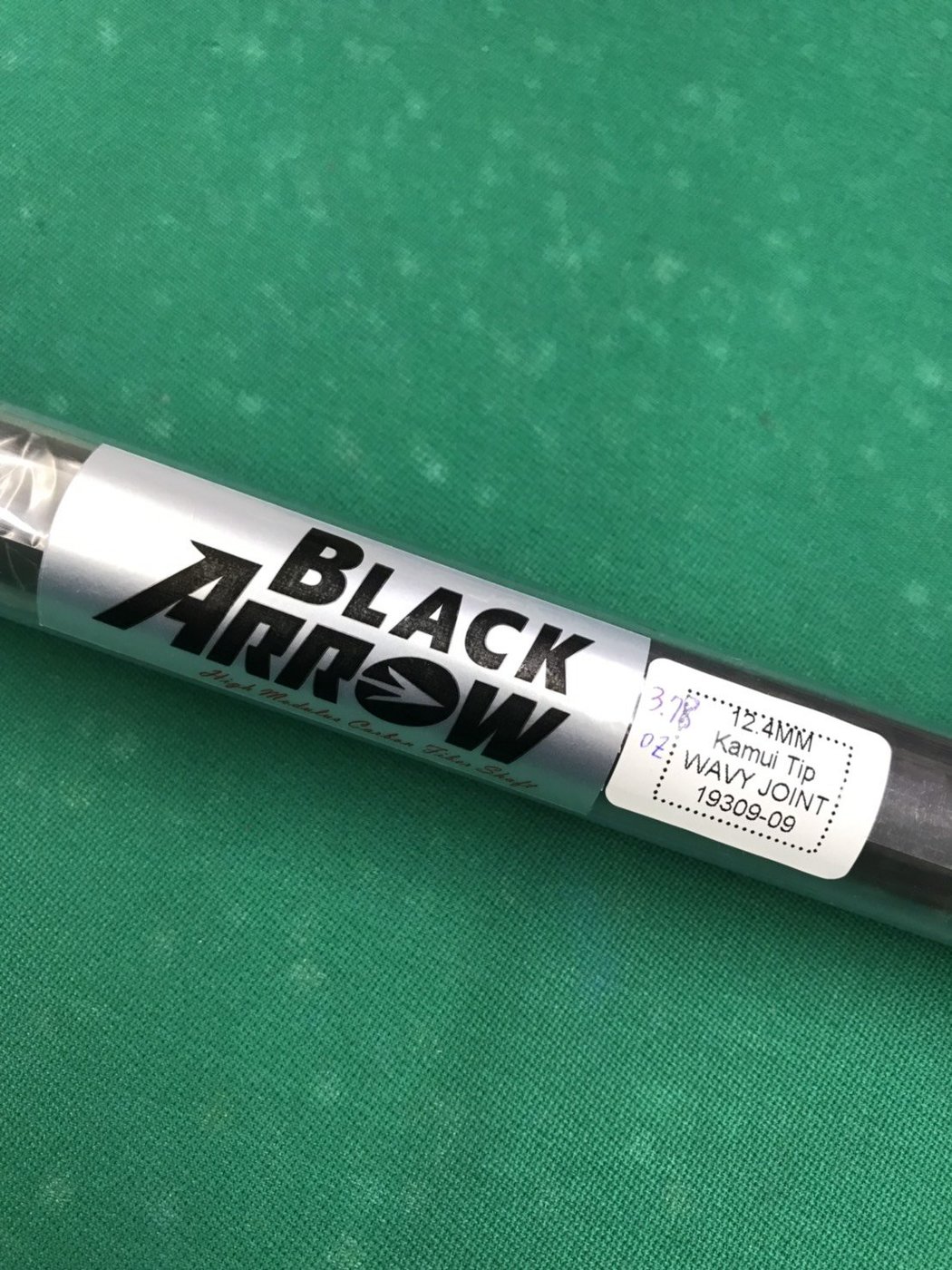 全新Black Arrow 九牙MEZZ木牙黑前節12.4mm (另有各種接牙現貨