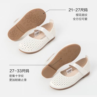 特賣- 迷你夏季新款女童寶兒童甜美風格柔軟底護腳涼鞋單鞋
