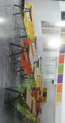亞毅辦公家具 黃色 橘色 蘋果綠色椅子 辦公椅 會議椅 洽談椅 教學課桌椅  工業風 註 不含運費