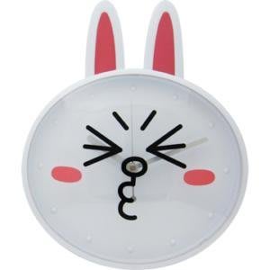 GIFT41 4165本通 重慶門市 LINE 貼圖 兔兔臉 掛鐘 時鐘 (JM-W607606LE)
