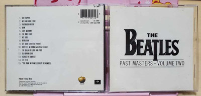 披頭四精選輯2 英國盤 EMI百代 The Beatles Past Masters Volume Two
