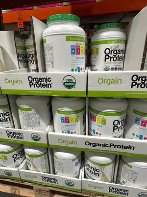 costco好市多代購 Orgain 有機植物性蛋白粉 香草口味 1.43公斤
