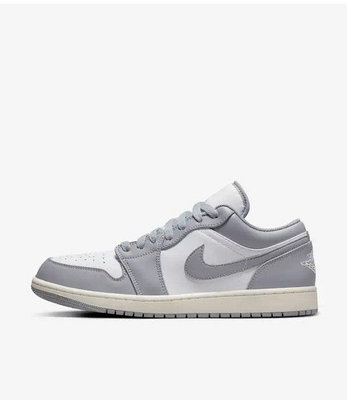 Nike Air Jordan 1 Low Vintage Grey 553558-053 白灰 復古