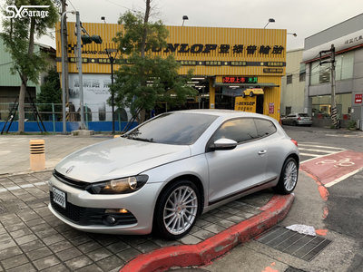 超鑫鋁圈 MS09 18吋旋壓鋁圈 5孔112 5孔114 5孔120 Volkswagen Scirocco 實裝圖