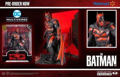 玩具鐵金剛  麥法蘭 12吋 DC 電影 蝙蝠俠 2022 蝙蝠俠 黑紅版 雕像 現貨代理