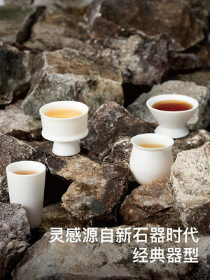 【年貨節】teastone上古邏輯茶杯陶瓷茶具主人杯子泡茶功夫茶杯