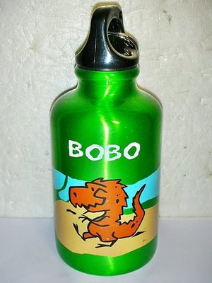 L.全新未用BOBO恐龍造型360cc鋁質保溫瓶!!--值得擁有!/黑箱1/-P