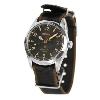 預購 SEIKO SBDC137 精工錶 手錶 38mm PROSPEX 機械錶 黑色面盤 黑色帆布錶帶 男錶女錶