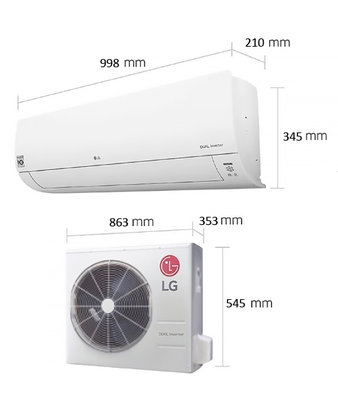 LG DUALCOOL WiFi雙迴轉變頻空調 LSU41DHPM/LSN41DHPM 旗艦冷暖型 非國際.大金.日立