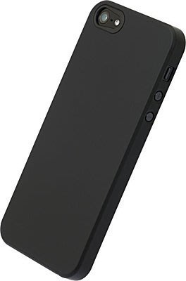 公司貨 日本進口 POWER SUPPORT iPhone 5/5S Air Jacket 純黑殼 保護殼 贈保護貼