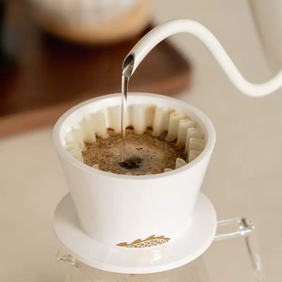 泰摩 冰瞳B75陶瓷濾杯手沖咖啡 金龍杯平底濾杯家用咖啡器具