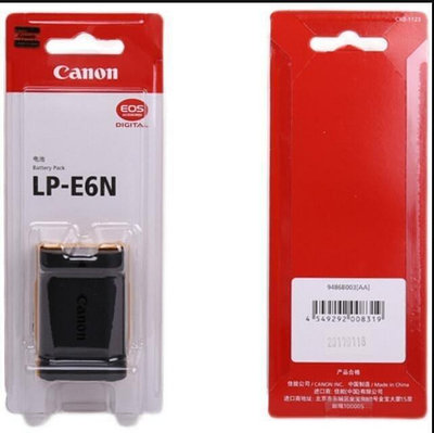 【格格巫】現貨 兩件免運 原廠CANON LP-E6N LPE6 電池 60D 80D 5D2 5DIII 5D3 60D 6D 70D