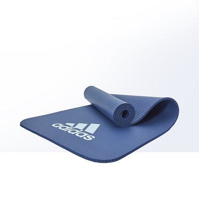 特賣-【直營】Adidas阿迪達斯健身墊家用男女運動防滑減震10mm加厚加長