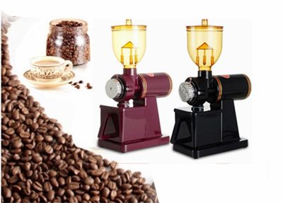 防跳豆電動咖啡磨豆機 600N家用咖啡豆研磨機 咖啡機 磨粉機 粉碎機 可調節粗細研磨機 磨豆機 研磨咖啡豆