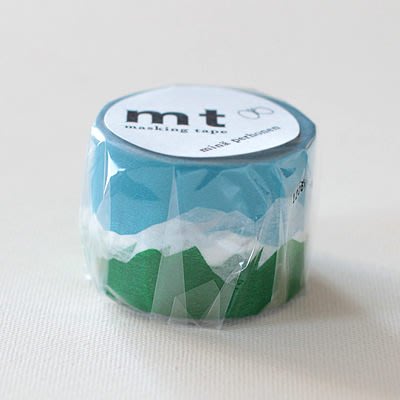 《散步生活雜貨-和紙膠帶》2012新款 日本 mt mina perhonen系列．Mountain 紙膠帶 35mm 單捲-MTMINA11