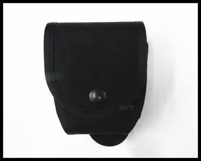 【原型軍品】全新 II 警星 1000D 勤務手銬套 黑色 內部雙層 含鑰匙暗袋