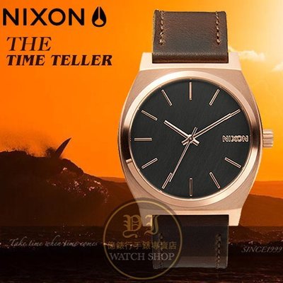 NIXON實體店TIME TELLER潮流復古皮帶腕錶A045-2001公司貨/情人節/禮物