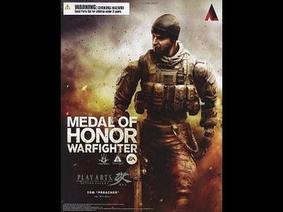 金錢貓雜貨~全新  Play arts Medal of Honor Warfighter Tom Preacher