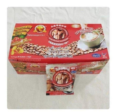 薇薇小店 馬來西亞 東革阿里 瑪卡紅咖啡 一盒/20包入DZ